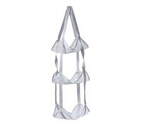 Sisteмa Contenitore Palloni - Borsa 3 Piani Appendi Porta con Supporto | Organizzatore Attrezzatura Sportiva Robusta per Calcio, Pallavolo e Football Americano | Scaffale Risparmio Spazio, ideale Pale