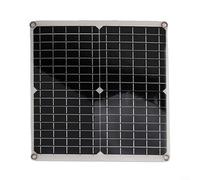Sistema a doppia ventola impermeabile IP65 con energia solare da 25 W per un'efficace ventilazione nei rifugi per animali