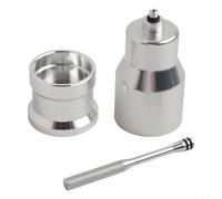 Sistema a imbuto in lega di alluminio con tappo e base per controllare il flusso del liquido dei freni a disco idraulico per lo spurgo dei freni a disco per serie MT e Road (kit per mountain bike)