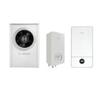 SISTEMA A POMPA DI CALORE CSH7000IAW 7 OR IBRIDO + CALDAIA GC7000IW 14 P BOSCH