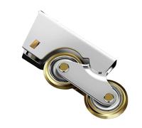 Sistema a rulli a doppia ruota Cuscinetto della puleggia inferiore for porta scorrevole armadio Ruota in rame singola/doppia Cucina Bagno Hardware del rullo inferiore(Type-M)
