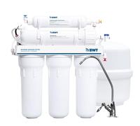 BWT Standard senza pompa | osmosi inversa domestica | 75 GPD | Portata 8 L/h | Serbatoio da 12 L | 6 fasi con mineralizzazione | Tasso di recupero del 10-20% | Pressione di ingresso 3-6 bar