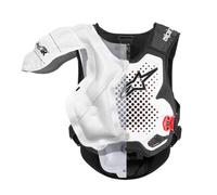 Alpinestars Gilet airbag Tech-Air MX Plasma Motocross Bianco-Nero-Rosso L Uomo