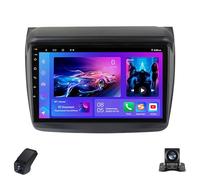 Sistema Android Automotive Car Stereo per Mitsubishi L200/Triton Pajero Sport 2 2006-2016 Autoradio Display Radio Wireless CarPlay/FM/AM/Bluetoot/RDS/DSP/WiFi/Schermo Diviso/GPS(NF-5)