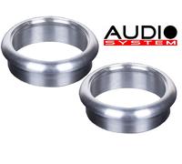 Sistema audio ALU-RING HS 25 PRO/PLUS ALU TUNING per tweeter AS installazione...