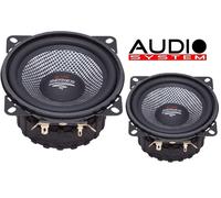 Sistema audio AS 100 EVO 10cm midrange 100mm altoparlanti 1 paio profondo/medio