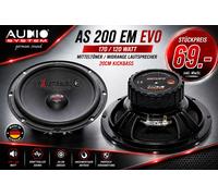 Sistema audio AS 200 EM EVO midrange 20 cm kickbass altoparlanti auto - 1 pezzo