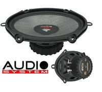 Sistema audio AS 507 EVO 5x7 woofer midrange ovale altoparlanti auto 1 paio