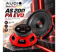 Sistema audio AS200 PA EVO 20 cm (8") altoparlanti bassi midrange profondi...