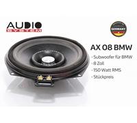 Sistema audio AX 08 BMW EVO 20 cm subwoofer per modelli E e F BMW - prezzo...
