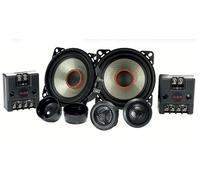Sistema audio CARBON 100 2 vie 10 cm (4") componenti set altoparlanti 100 mm