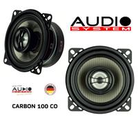 Sistema audio CARBON 100 CO set di altoparlanti coassiali a 2 vie da 10 cm (4...