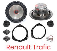 Sistema Audio CARBON 165 Casse Set Compatibile Per Renault Trafic