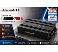 Audio System Carbon-200.4 Carbon Series 4 canali A/B amplificatore 320W RMS