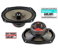 Sistema audio CARBON 609 CO set di altoparlanti ovali coassiali a 2 vie 6x9...