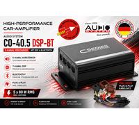Sistema audio CO-40.5 DSP-BT Amplificatore DSP a 5 canali con processore DSP ...