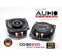 Sistema audio CO 80 EVO 2 altoparlanti set 80 mm 2 vie coassiale 170 Watt