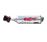 Sistema Audio Di Scarico Per Bici Bike Turbo Turbo Tubo Di Scarico Per Turbina Ciclismo Noise Maker Argento Accessori Per Effetti Sonori Accessori Per Effetti Sonori Per Biciclette Tubo Di Scarico Per