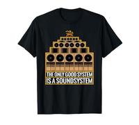 Sistema audio Dub Reggae Rastafari Maglietta