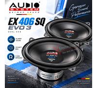 Sistema audio EX 406 SQ EVO 3 midrange ovale 4x6 kickbass altoparlante auto