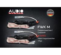 Sistema audio FWK M crossover MX-SERIES 12 dB highton scambiatore via cavo...