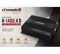 Sistema audio H-1400.4D amplificatore high-end 4 canali serie HELON 1400...