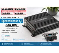 Sistema audio H-1500.1 D amplificatore mono 1 canale 1500 WRMS con...