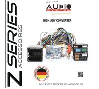 Sistema audio HLC2 RTC POWER QUADLOCK 52 Plug & Play High Low adattatore per OEM