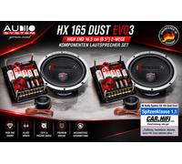 Sistema audio HX165 DUST EVO3 set altoparlanti componenti HIGH END a 2 vie...