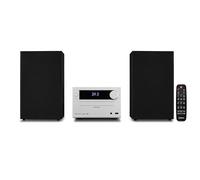 Sistema audio micro MEDION E64482 impianto compatto (DAB+, lettore CD, radio FM PLL, Bluetooth, lettore MP3, AUX, presa per cuffie/auricolari, USB, spegnimento temporizzato