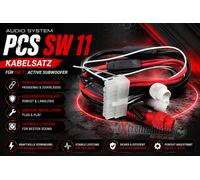 Sistema audio PCS SW 11 set di cavi per SW 11 ACTIVE