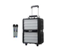Sistema audio portatile a batteria, 2 microfoni UHF wireless - Power Acoustics FUNMOVE 250 SOG-7510_FUNMOVE_250