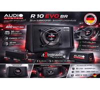 Sistema audio R 10 EVO BR 25 cm subwoofer cassa bass reflex 400 Watt RMS...
