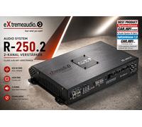 Audio System R-250.2 2-Kanal Analogica Classe A/B Amplificatore 820 Watt RMS