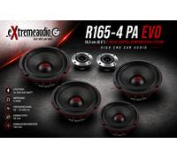 Sistema audio R165-4 PA EVO 16,5 cm (6.5") Altoparlante doppio componente a 2...