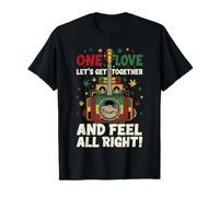 Sistema Audio Reggae One Love Let's Get Together Maglietta
