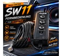 Sistema audio RTC SW 11 telecomando regolatore bassi per SW 11 ACTIVE