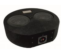 Sistema audio SUBFRAME R10 FLAT-2 EVO 2 case bass reflex 2 x 25 cm ruota di s...