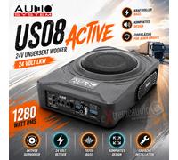 Audio System US08 ACTIVE 24V Underseat Woofer Underseat Subwoofer 24 Volt Camion