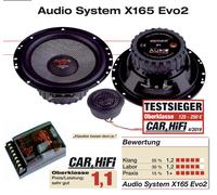 Audio System X 165 EVO 2 x-Ion Serie 16,5cm 2-Wege Sistema Altoparlante Calci