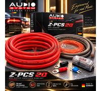 Set collegamento amplificatore OFC 60A 5GA (20mm²)