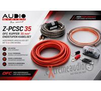 Ofc Rame 35 MM ² Amplificatori Set Cablaggio Attacco Con 5m Cavo Rca