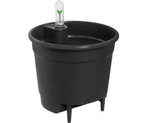 Sistema autoirrigante Elho nero Ø 24x22 cm Nero