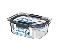 Sistema Brilliance Contenitore, Clear with Grey Clips And Seal, 920 ml