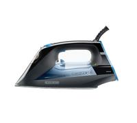 Black & Decker BXIR2401E ferro da stiro Ferro a vapore Ceramica 2400 W Nero, Grigio, Arancione