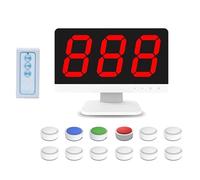 Sistema cicalino a quiz wireless con telecomando, cicalini multipli e modalità di gioco per spettacoli di gioco, feste in famiglia e serate a quiz
