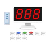 Sistema cicalino a quiz wireless con telecomando, cicalini multipli e modalità di gioco per spettacoli di gioco, feste in famiglia e serate a quiz