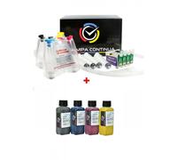 SISTEMA CISS 18 / 18XL PER EXPRESSION HOME XP-412 + 400ML INCHIOSTRO