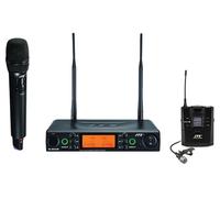 Sistema Combo Wireless UHF Dual Channel CH65/70 - RU-8012DB+RU-G3TH+RU-G3TB CH70