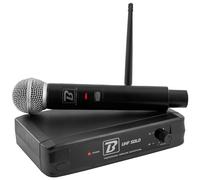 Sistema completo con microfono a mano senza fili ad alte prestazioni - BoomToneDJ UHF SOLO F2. UHF 682.2 MHz, segnale chiaro, lungo raggio, durata 5 ore, ideale per live, karaoke e presentazioni